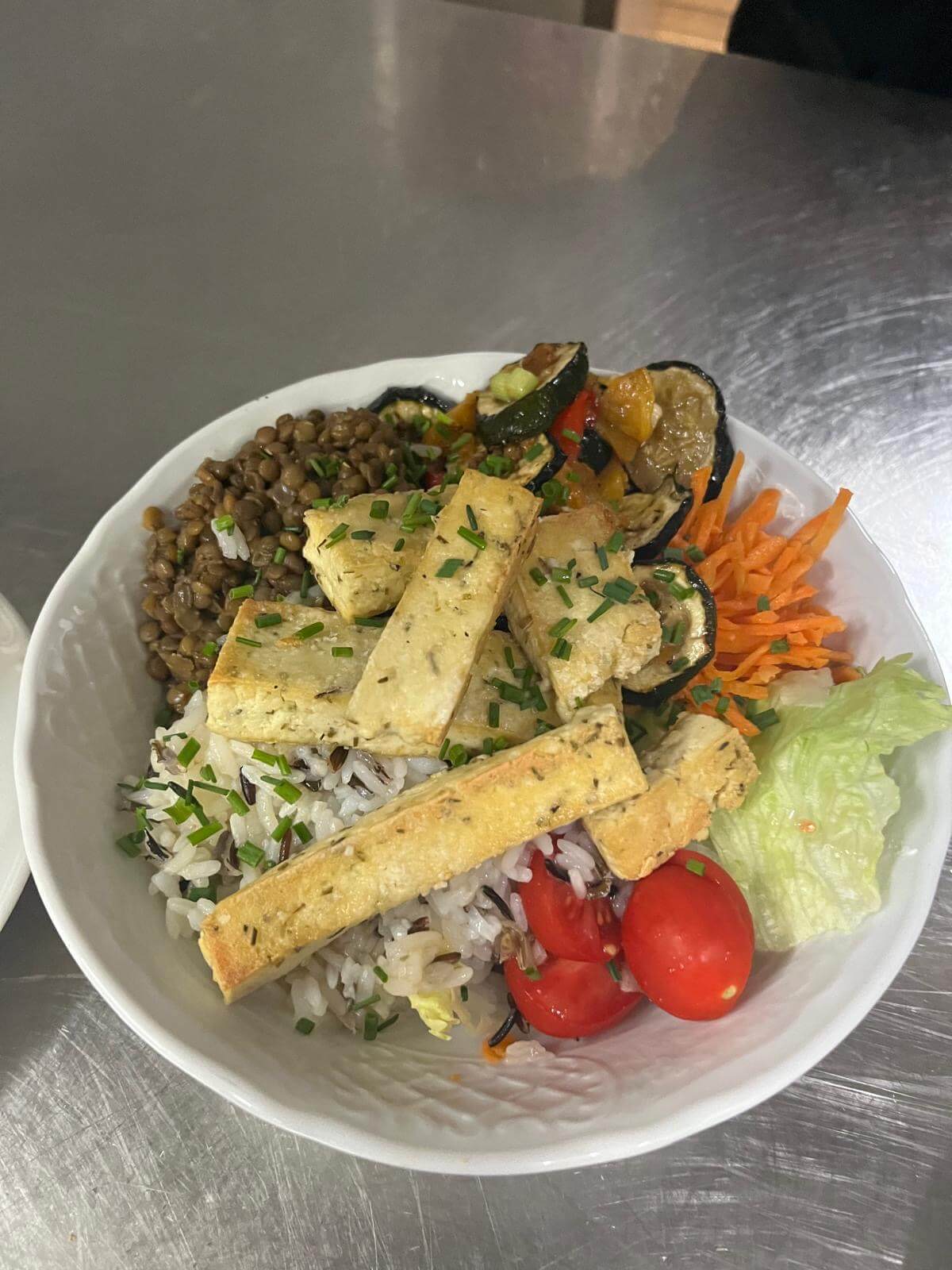 Gericht aus der Küche