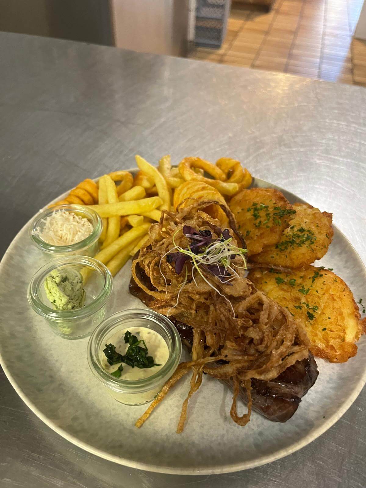 Gericht aus der Küche