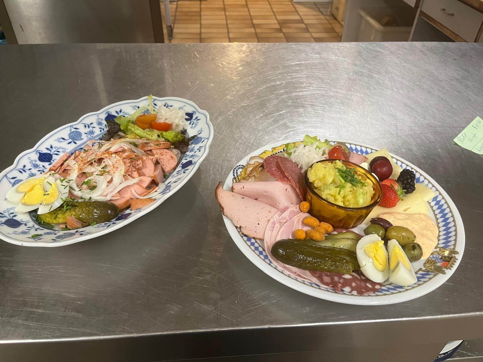 Gericht aus der Küche