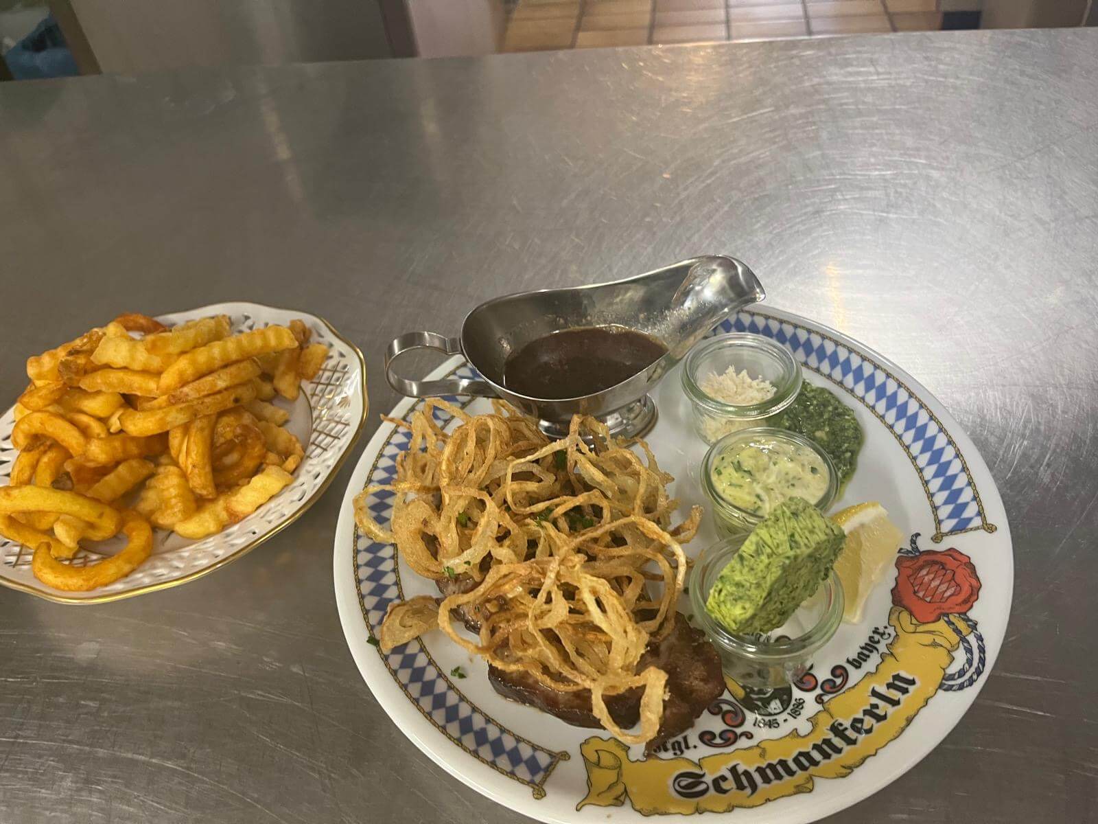 Gericht aus der Küche